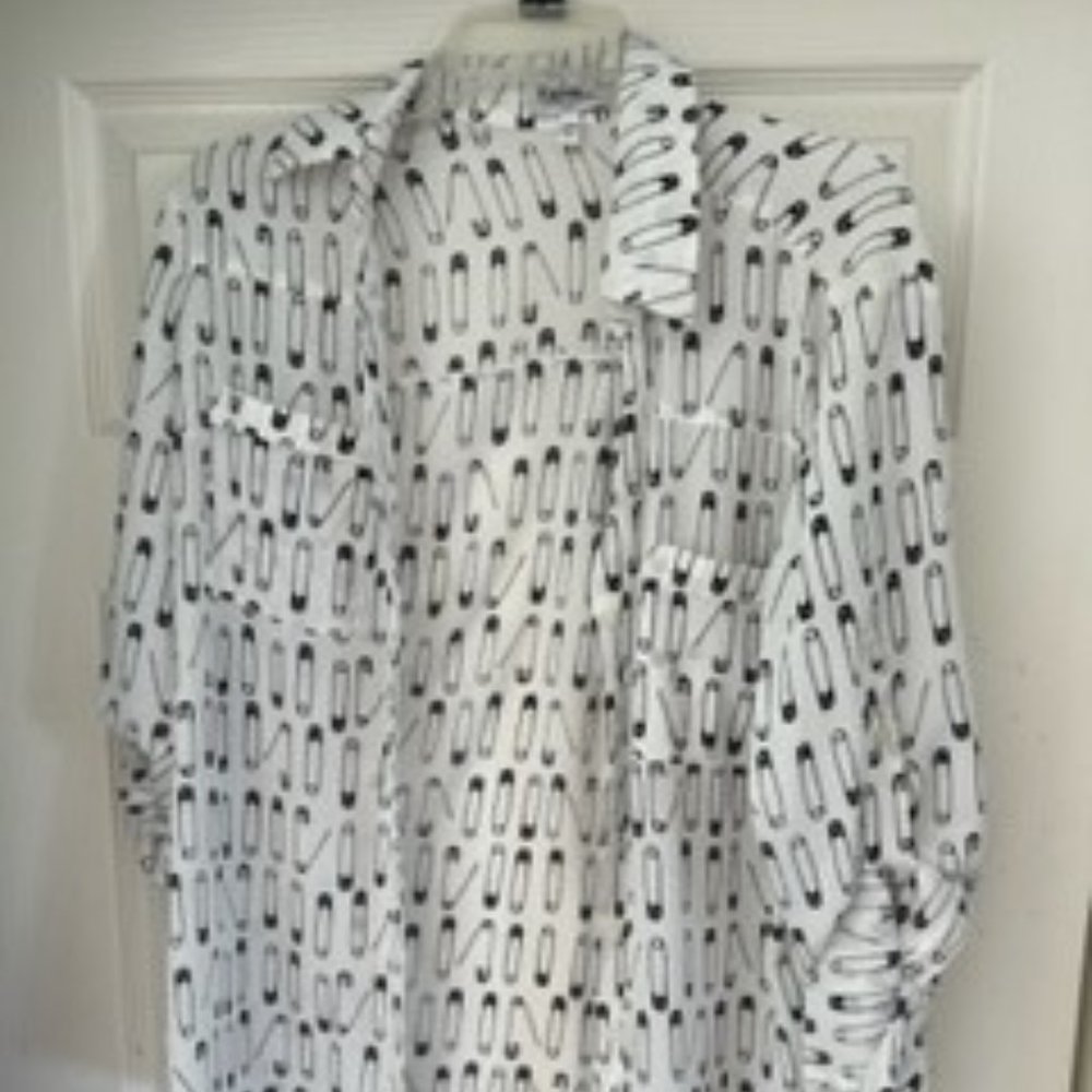 Express Large- Portofino Shirt -Safety Pins